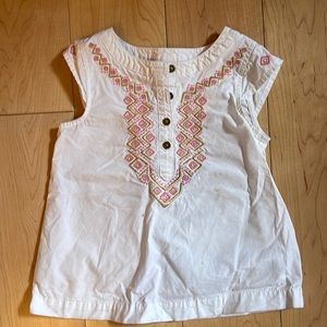 Lily for Target cotton embroidered top.